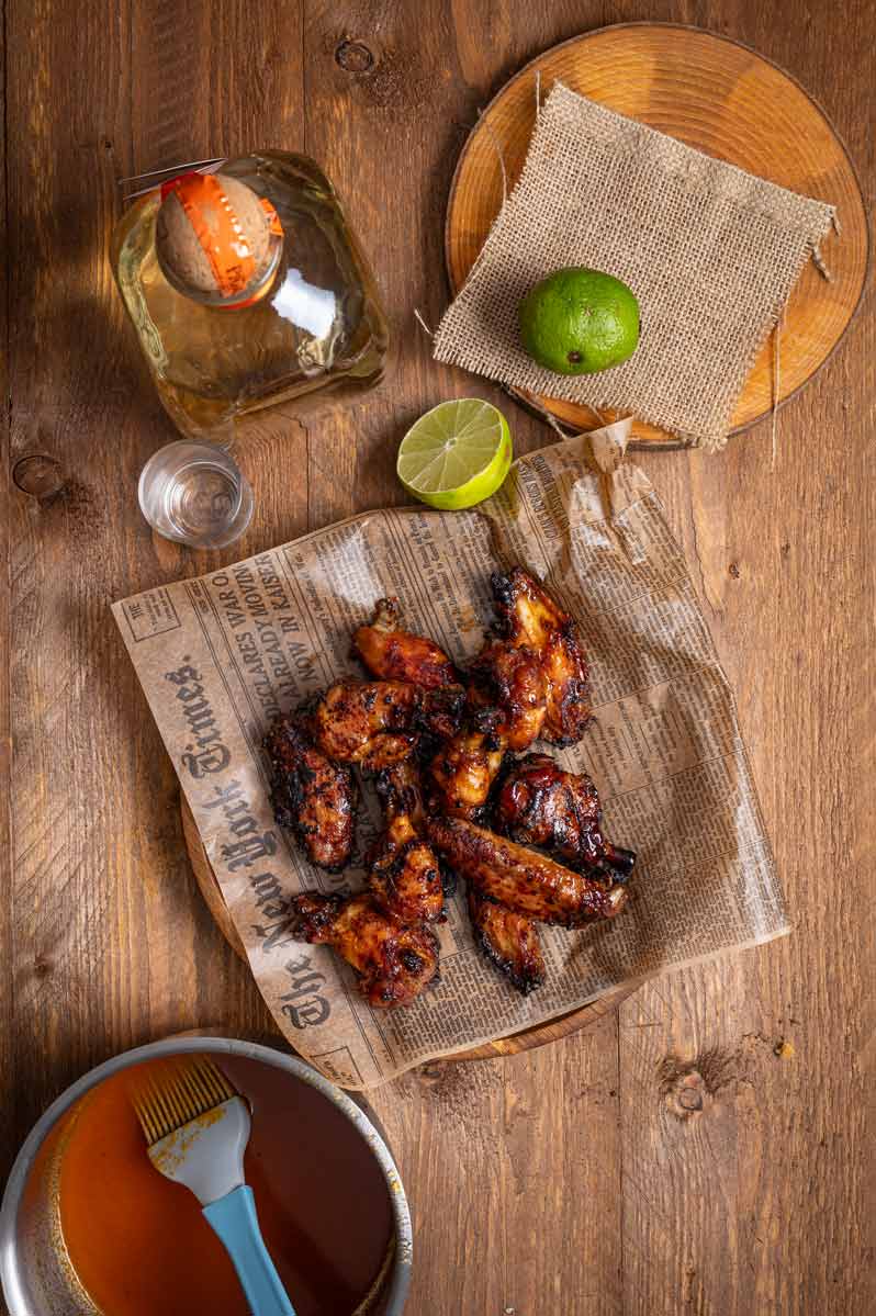 Tequila Limetten Chicken Wings